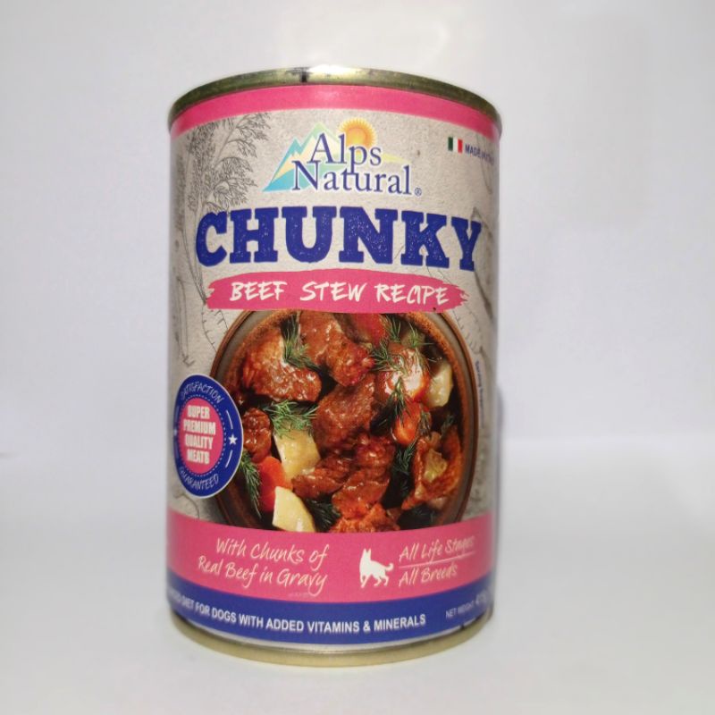 alps Chunky 415gr makanan anjing/wet food - BEEF