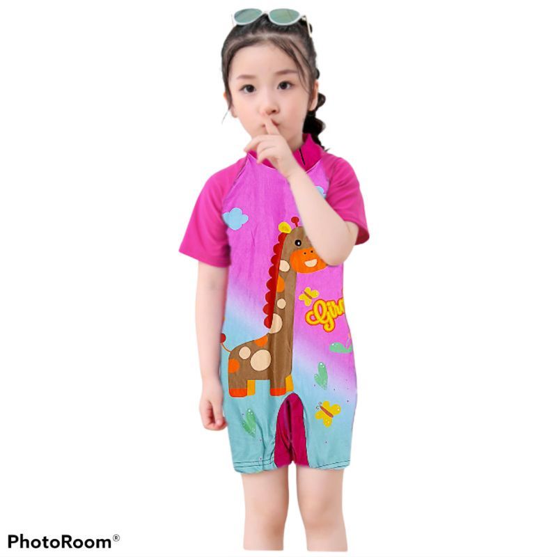 Baju renang anak/Baju renang anak perempuan.divingkarakter.