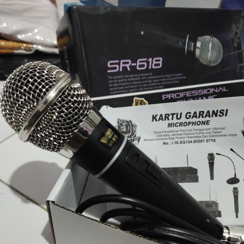 microphone mic sr 618 BMA ORIGINAL