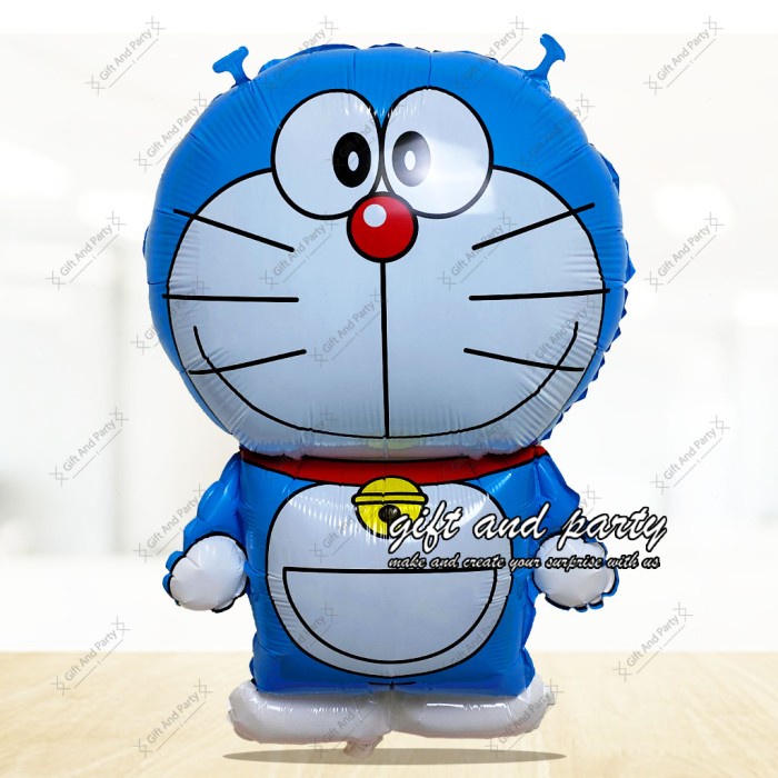 Balon Karakter Doraemon / Balon Doraemon / Balon Plastik Doraemon