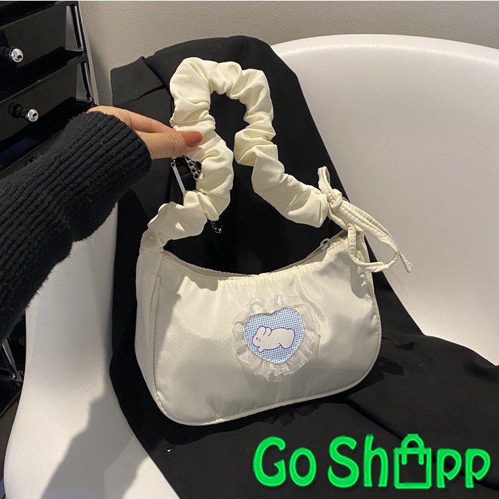 Tas Selempang Bahu Hand Bag Wanita Import Fashion Korea Terbaru - Tas Shoulder Bag Wanita Kekinian - TG07