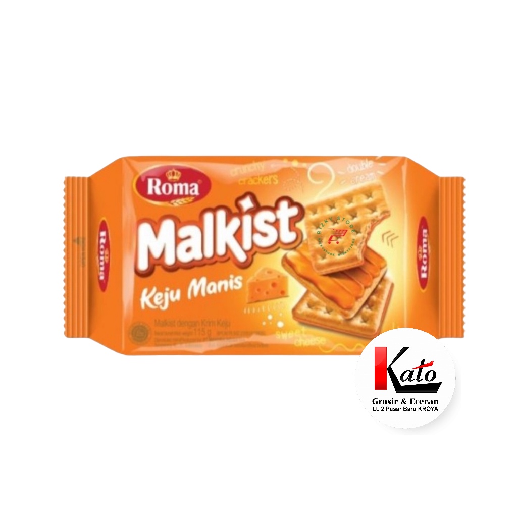 

Roma Malkist Keju Manis 90 Gr