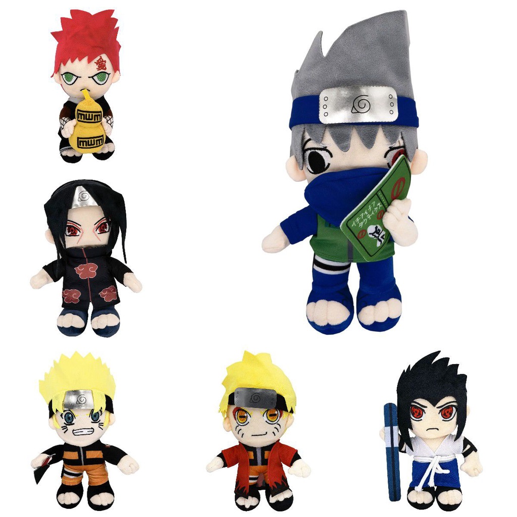 Boneka Mainan Mewah Anime Naruto Uzumaki Kakashi Uchiha Itachi Kurama Cocok Untuk Penggemar Segala Usia!