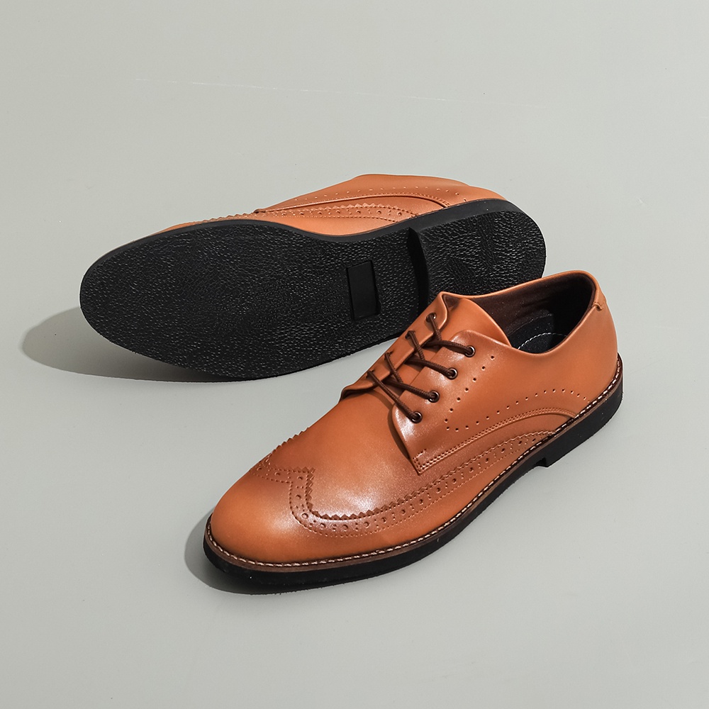 LEGACY BROWN |ManNeedMe x Lvnatica| Sepatu Pantofel Pria Formal / Kantor Derby Shoes ORIGNAL