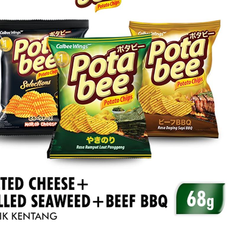 

READY ✅Potabee All Flavors (BBQ, Seaweed, Cheese)|KD7
