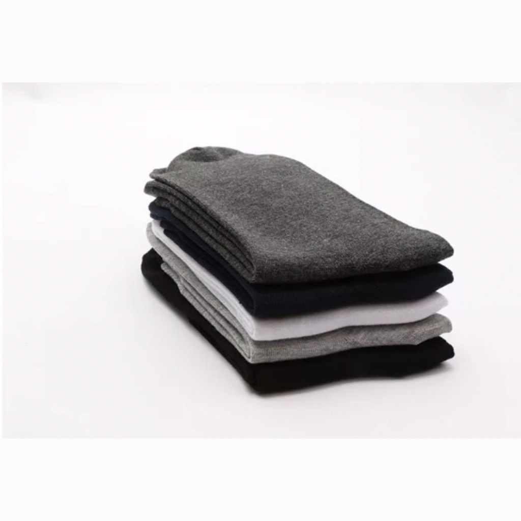 TRS - Kaos Kaki Kerja Polos Unisex Murah Kos Kaki All Size