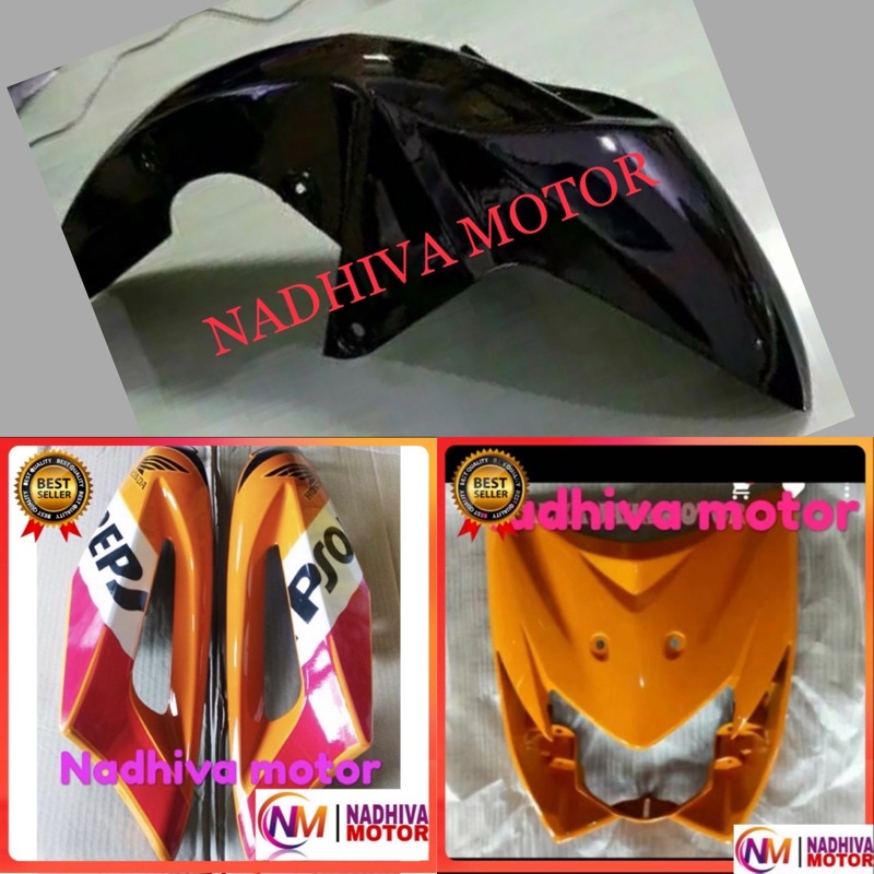 paketan body depan honda blade repsol lama 2009