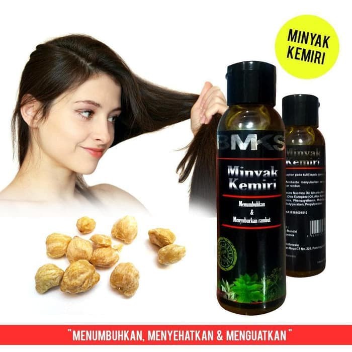 BISA COD Original BMKS Minyak Kemiri bpom / black magic kemiri oil bpom Minyak Rambut Kemiri Penghilang Uban