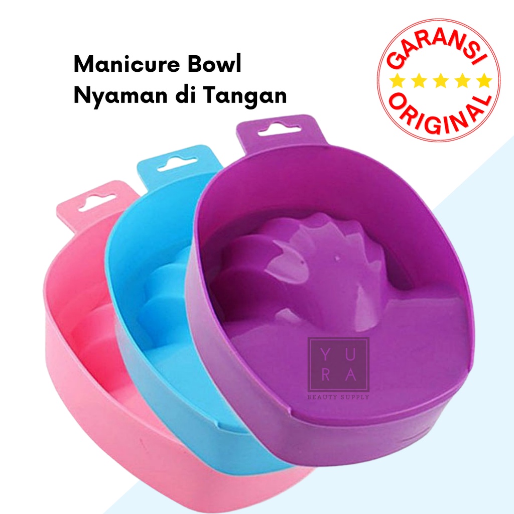 Manicure Bowl Wadah Rendam Kuku Nail Art