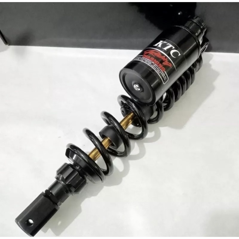 SHOCKBREAKER TABUNG MATIC FULLBLACK AS GOLD SHOCK 310-330MM SHOCKBREAKER VARIO125/150/160 SCOOPY MIO BEAT XEON DLL