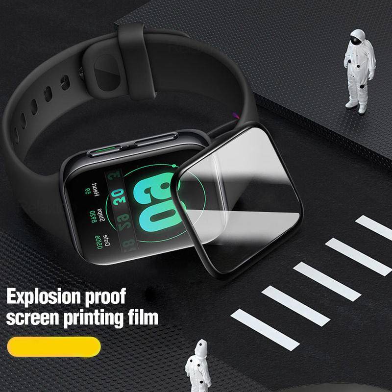 1-3 Pcs Pelindung Layar Tempered Glass Untuk Realme Watch S 2 3 T1 S100 Pro Realme band 2