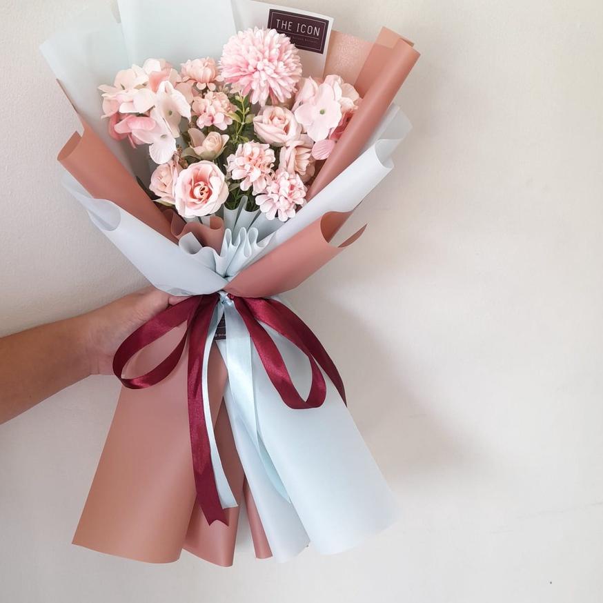 GRATIS ONGKIR✅Buket Valentine | Buket Bunga Palsu Wisuda | Buket Bunga Bekasi | Buket Lamaran | Hand
