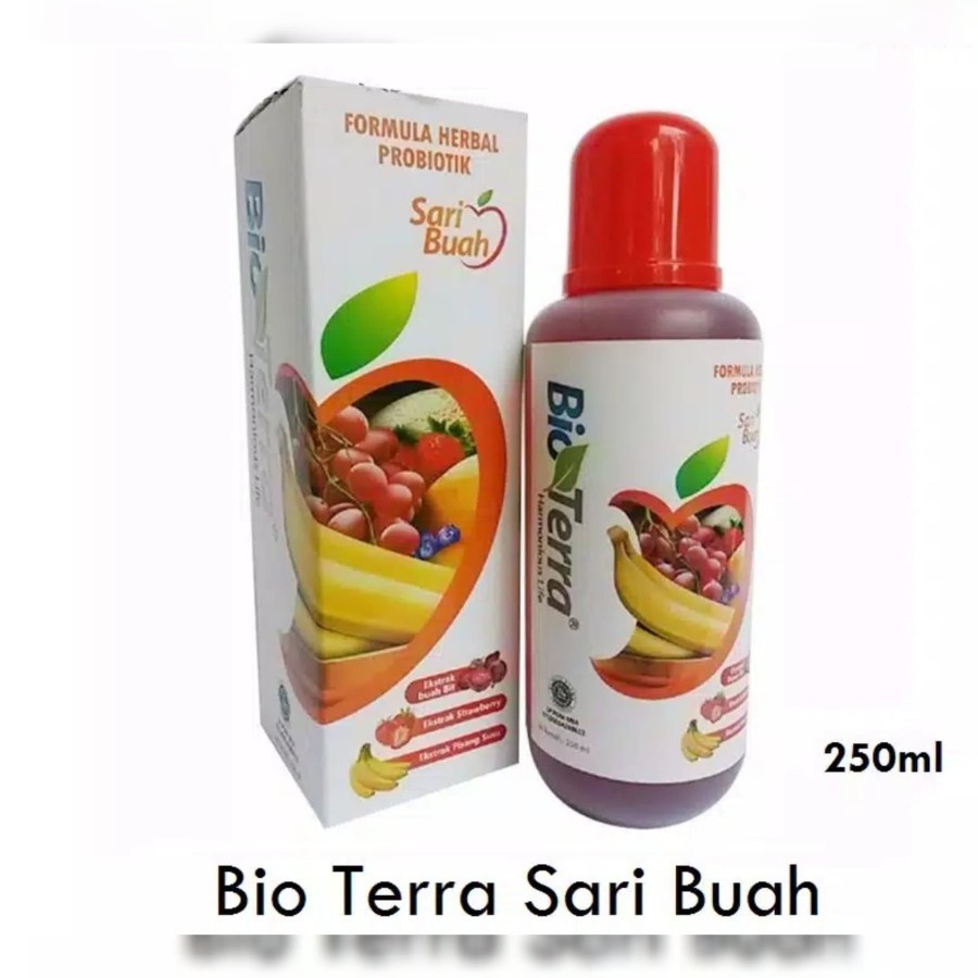 

Bioterra Sari Buah Probiotik Anti Virus Multivitamin Herbal Sari Buah