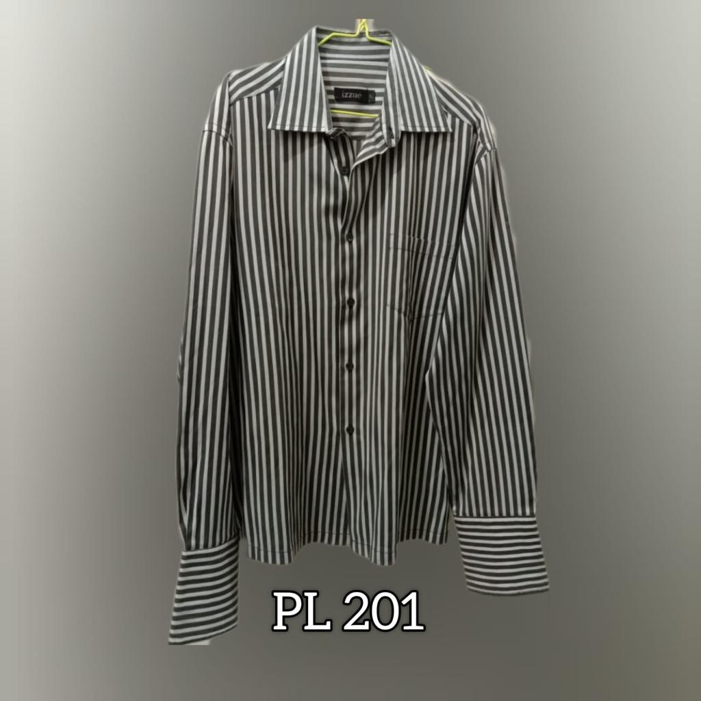 Preloved Kemeja Izzue garis-garis (PL201)