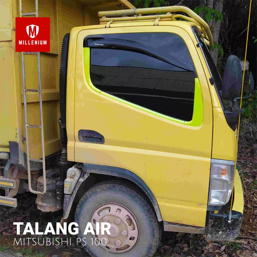 Talang Air Pintu Mobil MITSUBISHI Colt Diessel PS100 Model Kupu - Kupu 2 Pintu Berkualitas