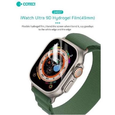HYDROGEL IWATCH ULTRA 49mm ANTI GORES IWATCH ULTRA 2 COTECi