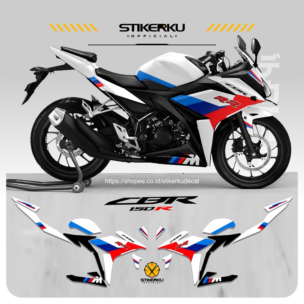 STIKER STRIPING CBR 150R FACELIFT / DECAL CUSTOM SEMI FULL / STICKER VARIAI MOTOR HONDA CBR 150R / S