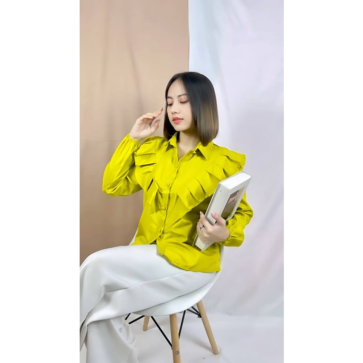RX FASHION - LELANA TOP BLOUSE KATUN TWISTCONE / FIT TO XL / PREMIUM BLOUSE WANITA  / LEIKA BLOUSE / BLOUSE NANDA ATASAN WANITA KEKINIAN- NN