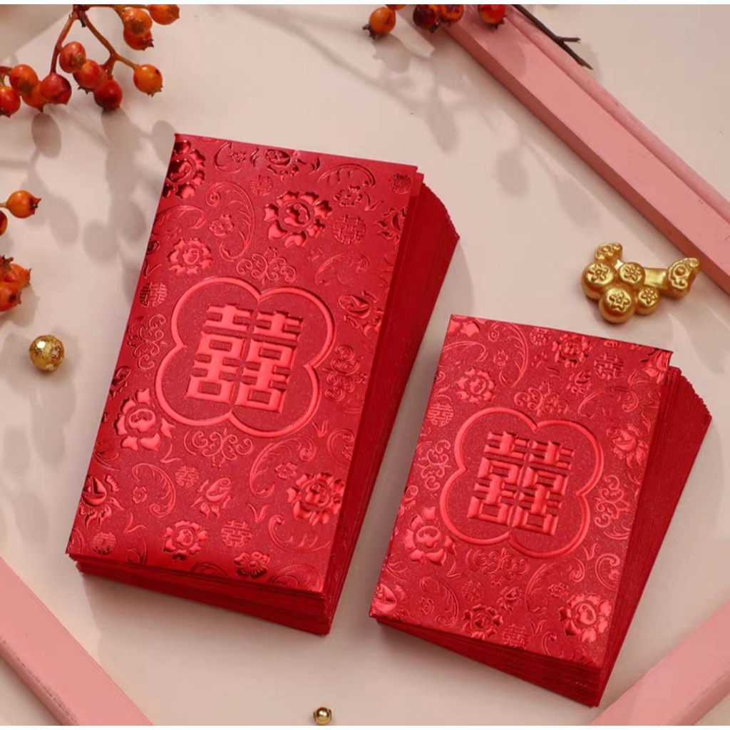 

Angpao Wedding Shuangxi 6pcs per pack