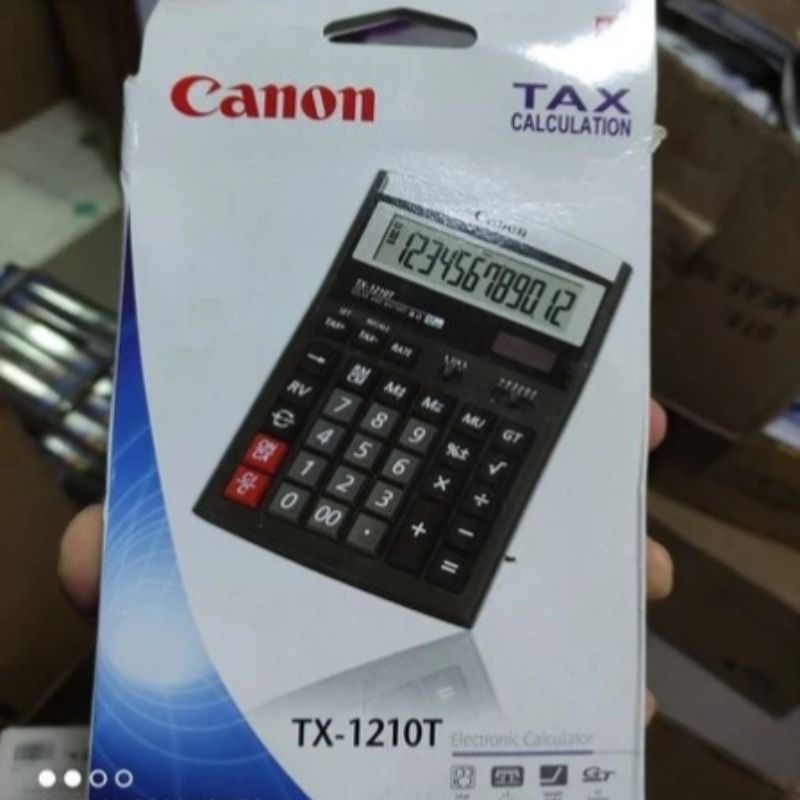 

CANON KALKULATOR 12 DIGIT TX 1210 T CALCULATOR