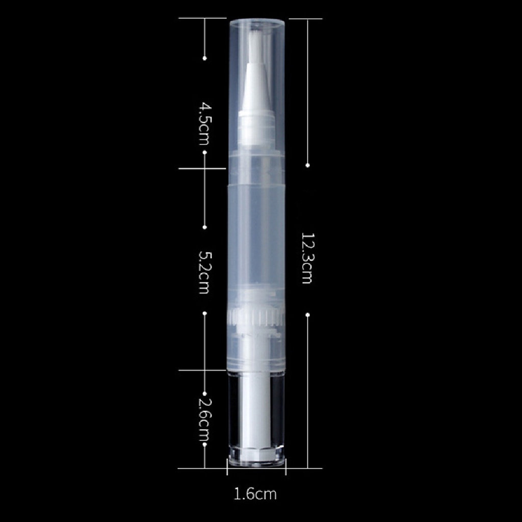 (lightoverflow2) Botol Kosong Dengan Kuas Untuk Kutek