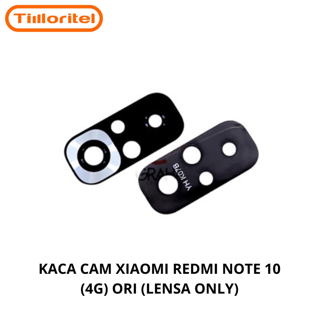 KACA CAM XIAOMI REDMI NOTE 10 (4G) ORI (LENSA ONLY)