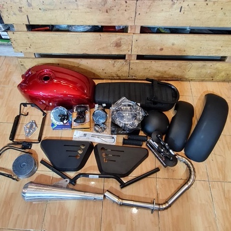 PAKET CUSTOM BRATCAFFE CAFERACER VERZA INJEKSI MP MONO CB150R CB VERZA