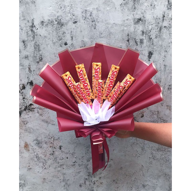 BUCKET SNACK / BOUQUET COKLAT SILVERQUEEN / BUCKET MURAH / BUCKET WISUDA