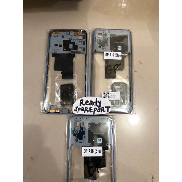 bezel bezzel tutup mesin tulang tengah oppo a16/a16s/a54s
