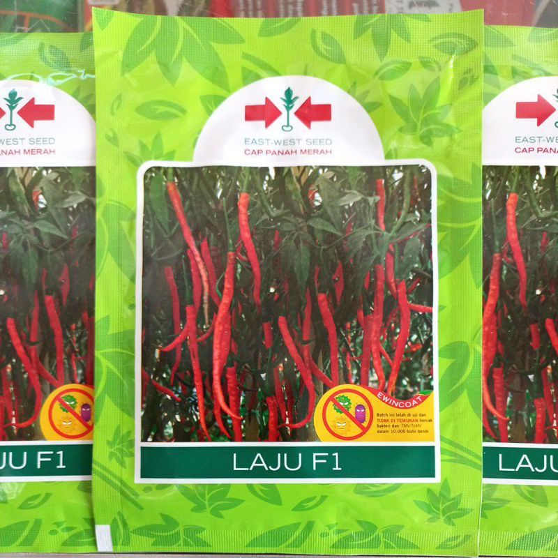 Benih bibit cabe keriting LAJU F1 1750 butir kemasan original pabrik