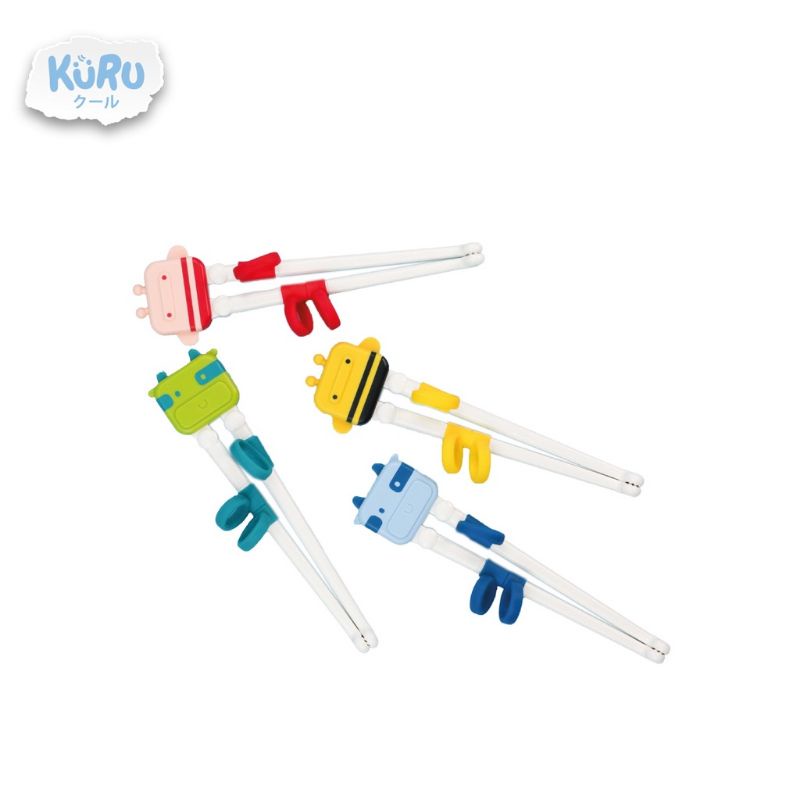 KURU kids Learning Chopstick/Sumpit belajar bayi anak