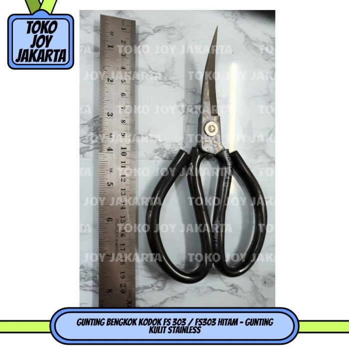 

Diskon Gunting Bengkok Kodok Fs 303 / Fs303 Hitam - Gunting Kulit Stainless Hot Sale