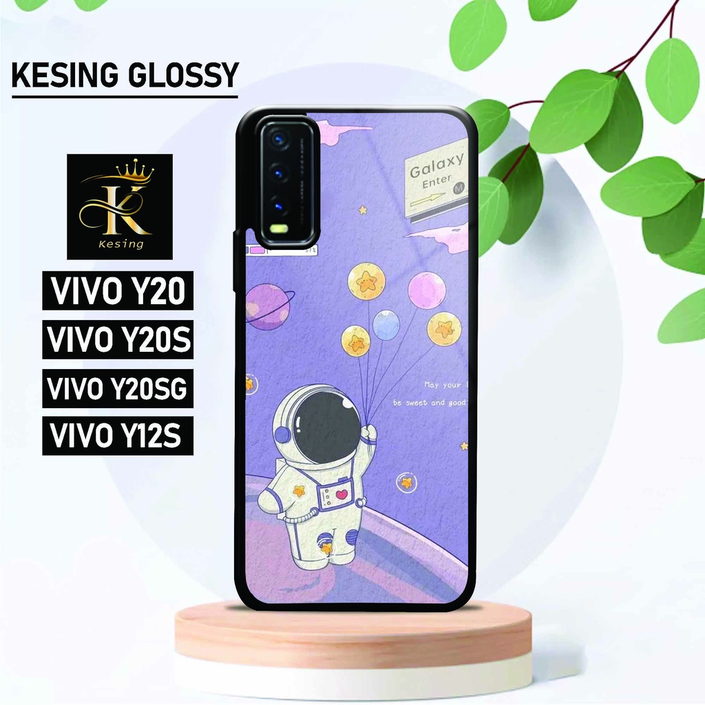Case Vivo Y20 / Y20S / Y12S - Case Vivo - [ KV-9 ] - Hardcase Glossy 2D Vivo - Softcase Terbaru Case