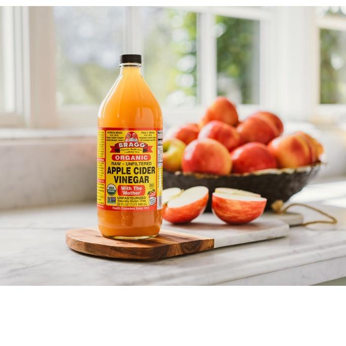 

READY ✅Bragg, Organic Apple Cider Vinegar 473ml for 3pc (ACV / Cuka Apel)|SQ4