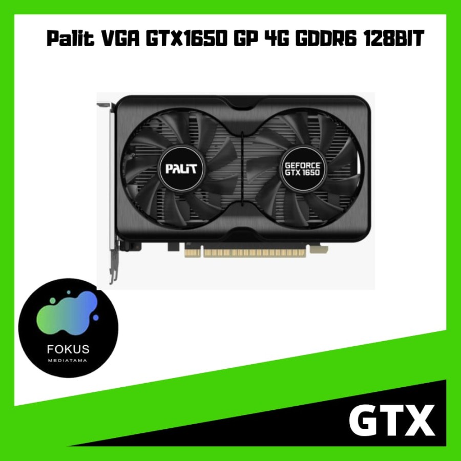 Palit VGA GTX1650 GP 4G GDDR6 128bit