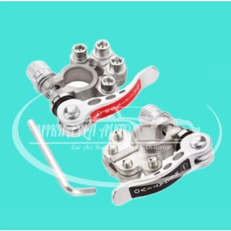 Quick Release Kepala Aki Mobil Model Racing