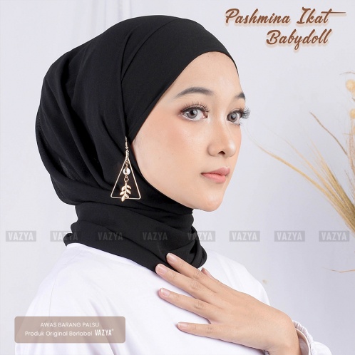 Pashmina Instant Malay / Pashmina Tali Ikat Babydoll