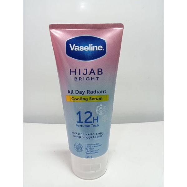 Vaseline hijab bright body serum