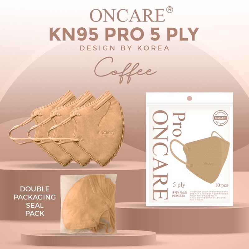 MASKER KN 95 pro ON CARE 5 ply 1 pack isi 10