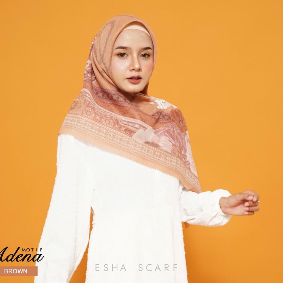 LY.18Oc22l ‣ Hijab Segi Empat Voal Premium/ HIjab Lasercut  / Series Adena