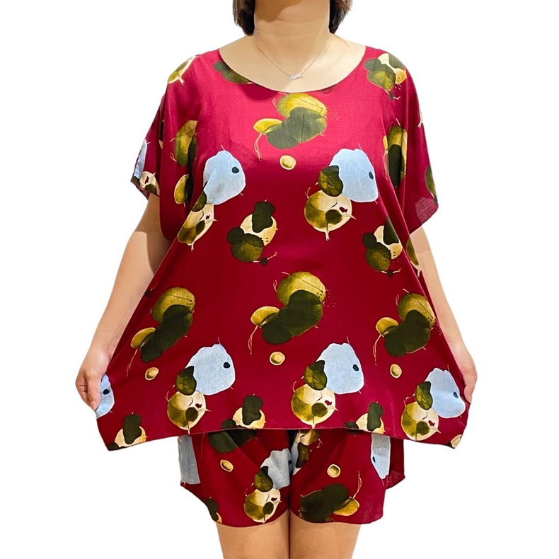 SETELAN BAJU BALI NECI SUPER JUMBO FIT TO 3XL REAL PICT KODE A