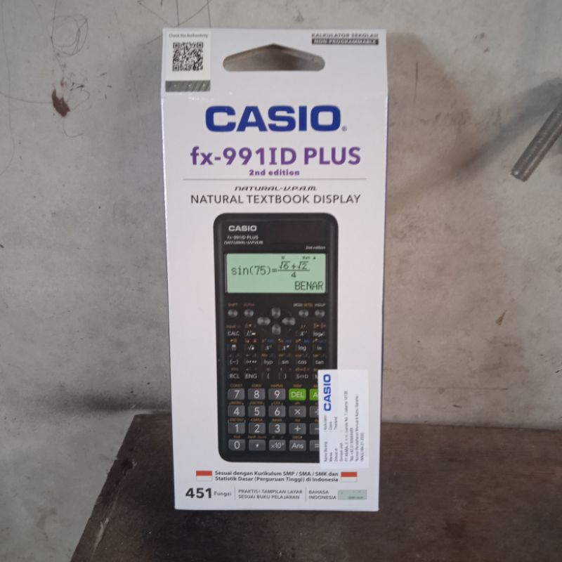 

kalkulator Casio Calculator FX-991ID plus Original