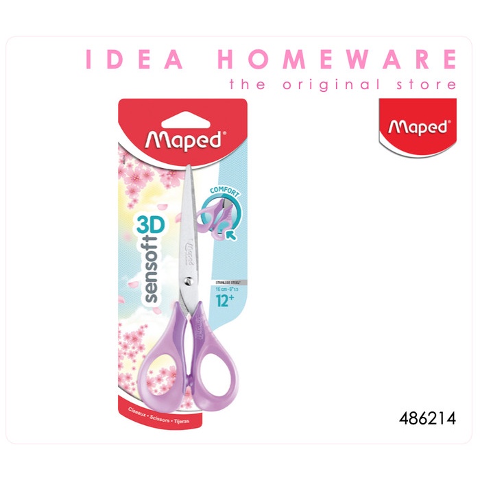 

Cantik Gunting Maped Sensoft Comfort Tajam 16 Cm Stainless Blister /Pcs Diskon