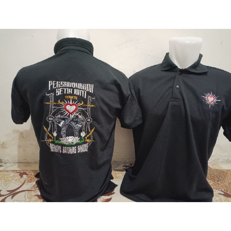 KAOS PSHT POLO BORDIR TERBARU- KAOS POLO PRIA WANITA PSHT-KAOS LAKOS POLO PSHT KAOS KERAH LAKOST-KAO