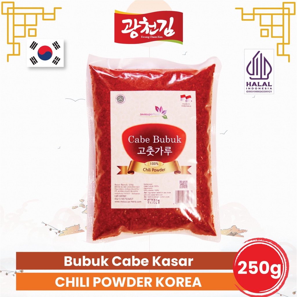 

KC. BUBUK CABE KASAR / CHILI POWDER KOREA 250g