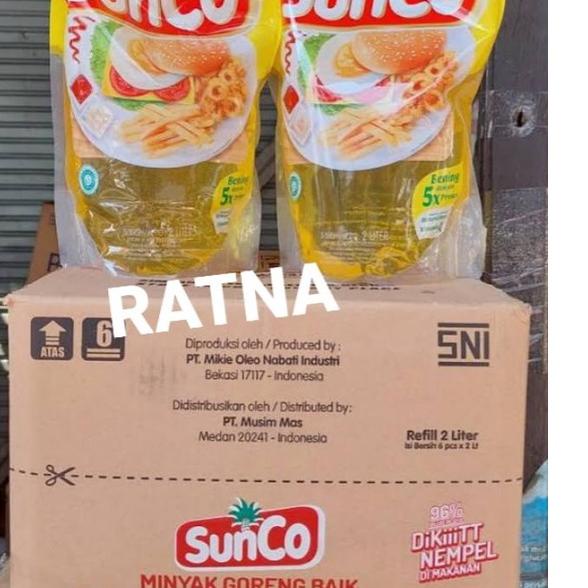 

Termurah MINYAK GORENG SUNCO/ SANIA /SEDAP PREMIUM COOKING OIL 2liter