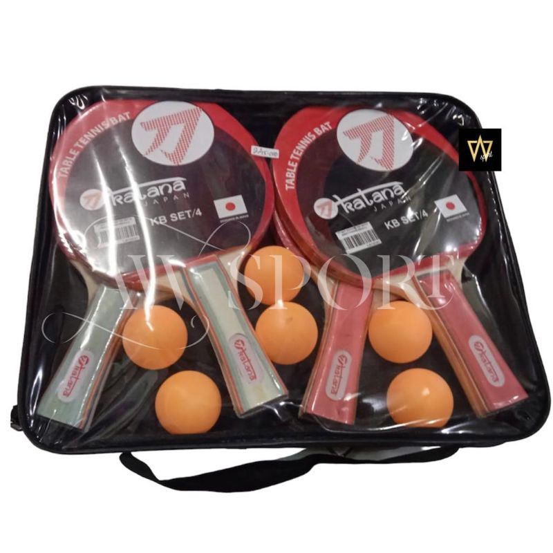 Bet Pingpong KATANA SET KB 4 / Bet Tenis Meja Katana