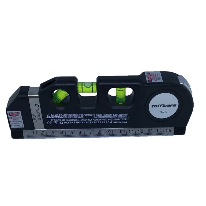 LEVELPRO3 Meteran Penggaris Laser Horizontal Vertical 250cm Waterpass