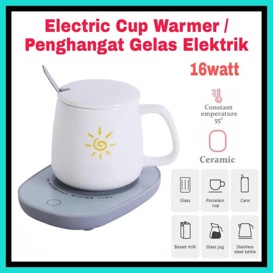 Electric Cup Warm 16watt Pemanas Gelas Kopi Tea Elektrik 9801