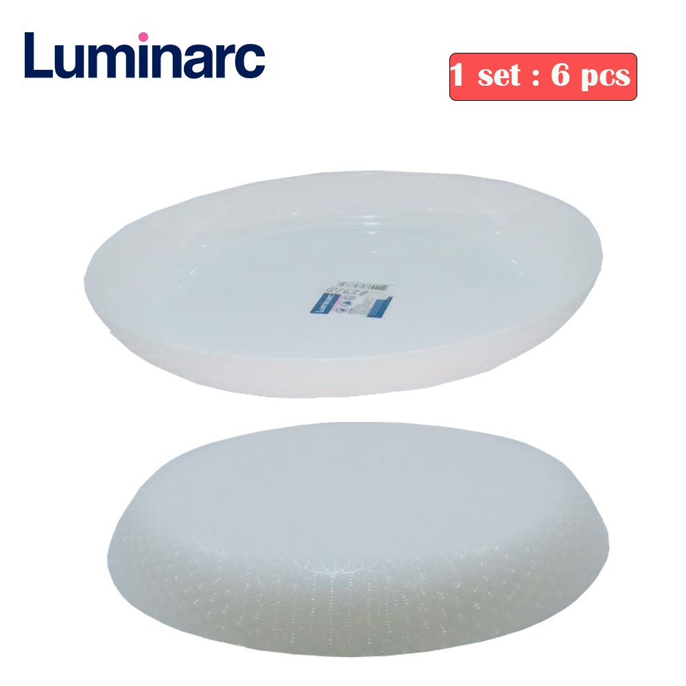 Asialiving Luminarc Piring makan Shells - 6 pcs